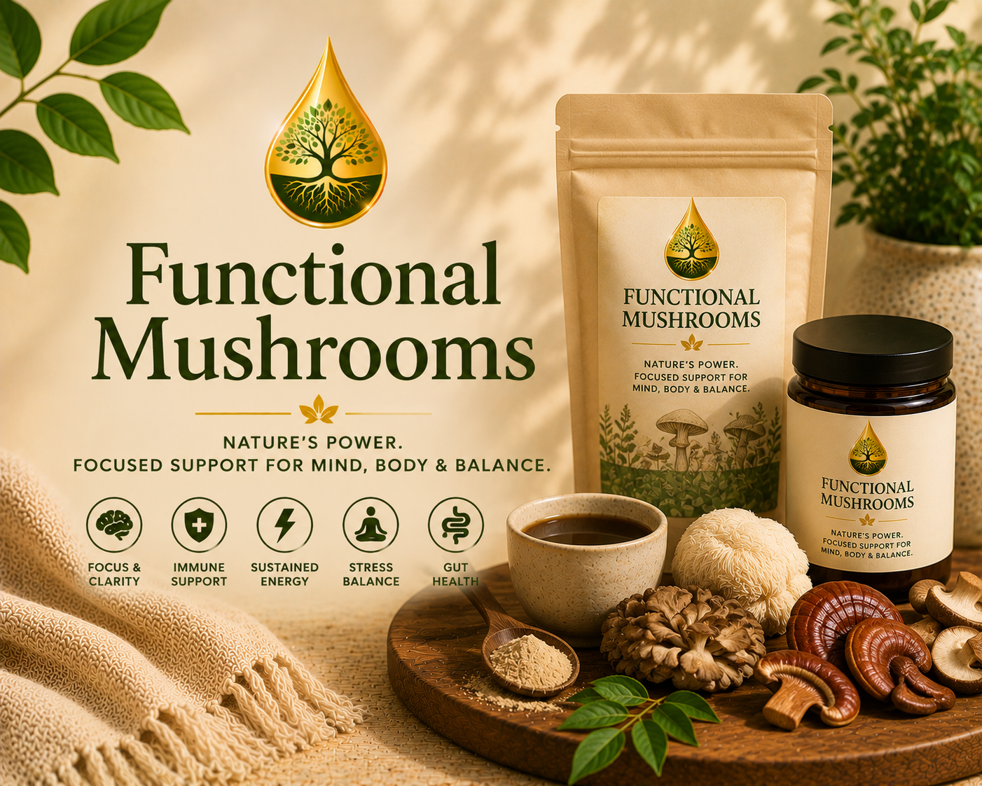 Functional Mushrooms